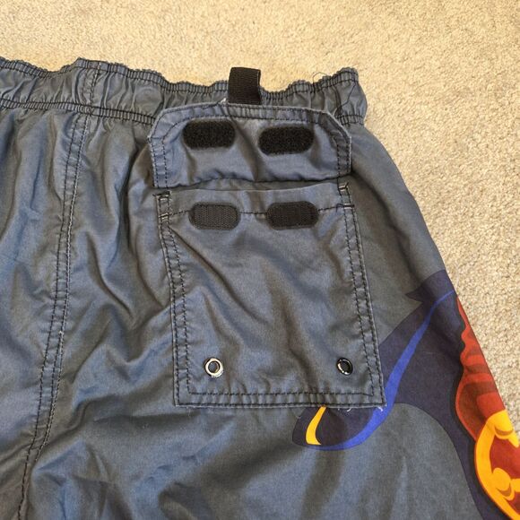 Captain Morgan Rum Cargo Board Shorts Men's Size XL Blue Swimwear Trunks - Picture 7 of 13